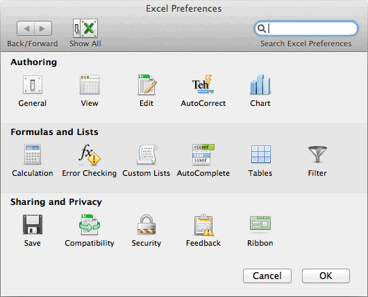 excel for mac developer mode